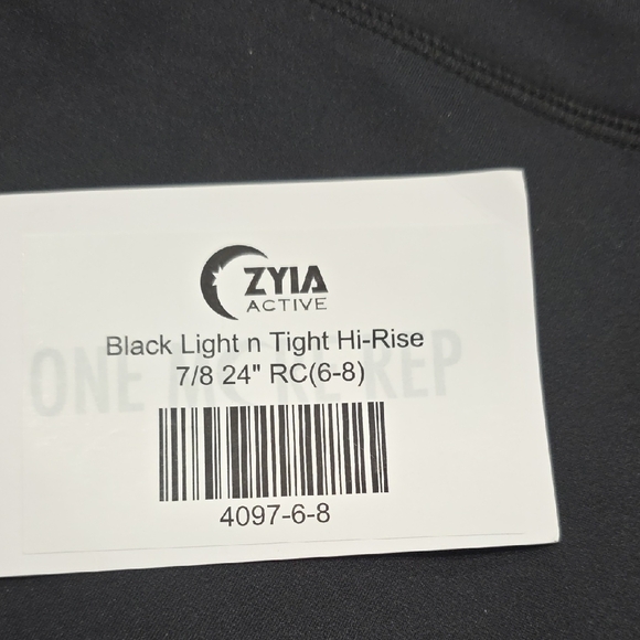 Womens Black Leggings - Picture 2 of 4